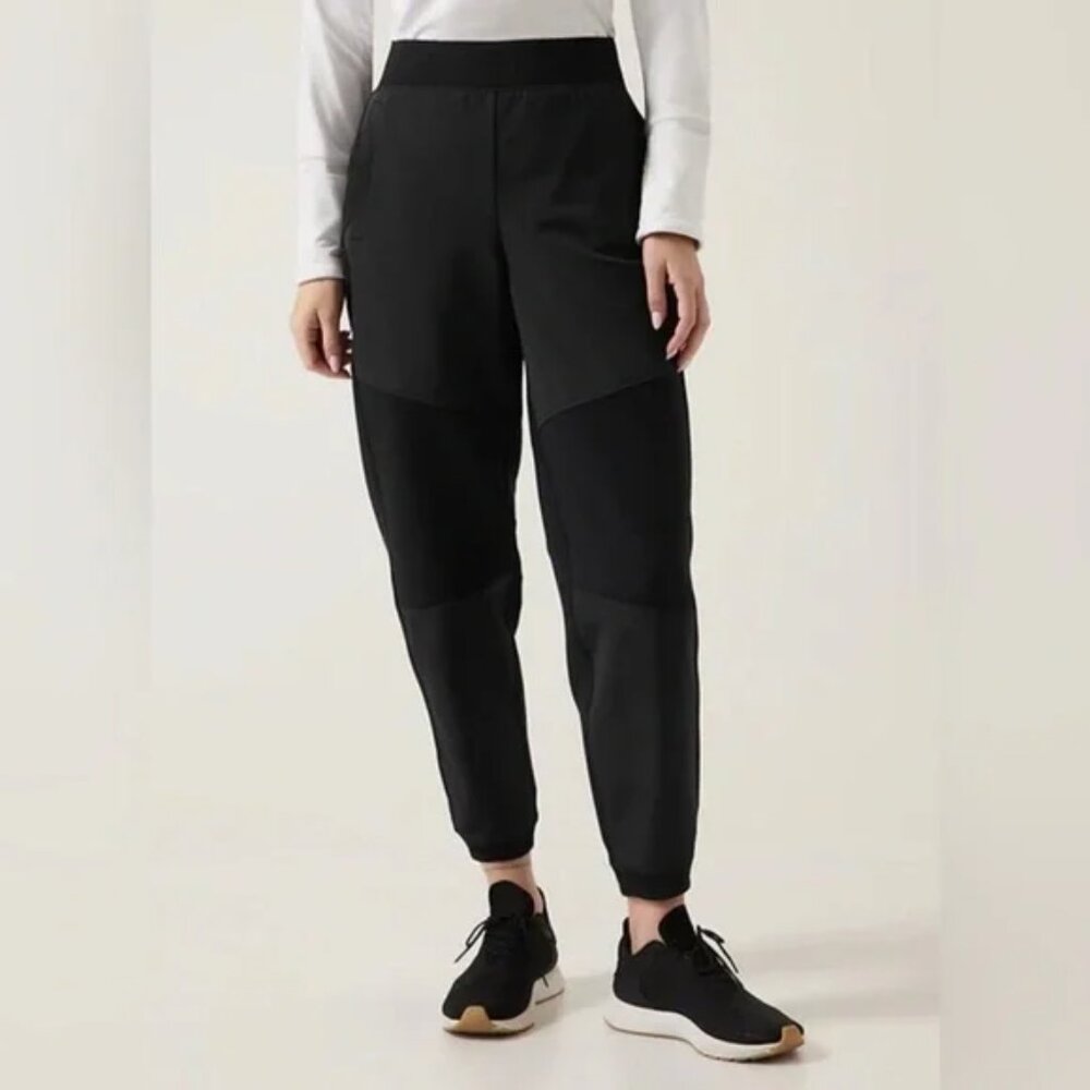 NEW Athleta Black XS Get Set Hybrid Joggers Pants